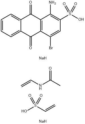 POLYMERIC DYE POLY B-411) Structure