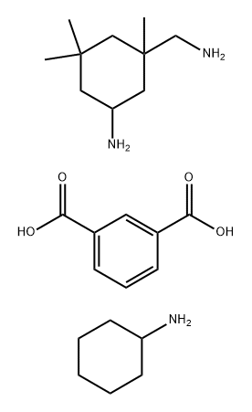 isophoronediamine/cyclohexylamine/isophthalic acid polymer Structure