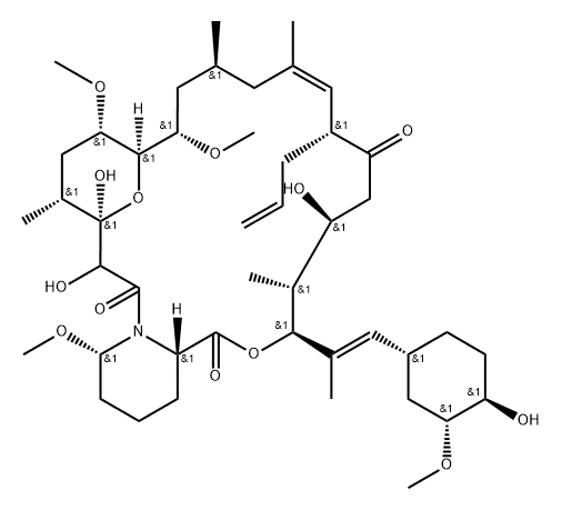 Tacrolimus impurity 2 Structure