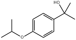 α,α-Dimethyl-4-(1-methylethoxy)benzenemethanol Structure