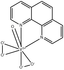 비스페록소(1,10-페난트롤린)옥소바나데이트(1-) 구조식 이미지