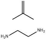 1,2-에탄디아민,염소화이소부틸렌단일중합체와의반응생성물 구조식 이미지