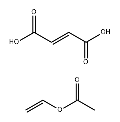 2-Butenedioic acid (2E)-, di-C16-18-alkyl esters, polymers with vinyl acetate Structure