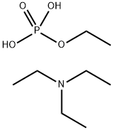 ethyl dihydrogen phosphate, compound with triethylamine (1:2) Structure