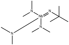 (t-Butylimido)tris(dimethylamino)niobium, 98% Structure