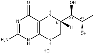 (6S)-5,6,7,8-tetrahydro-L-erythro-biopterin dihydrochloride Structure