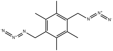 Benzene, 1,4-bis(azidomethyl)-2,3,5,6-tetramethyl- Structure