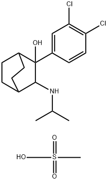 Cilobamine 구조식 이미지
