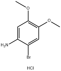 2-bromo-4,5-dimethoxyaniline hydrochloride Structure