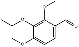 3-ethoxy-2,4-dimethoxybenzaldehyde Structure