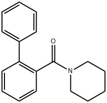 1,1'-biphenyl]-2-yl(piperidin-1-yl)methanone Structure