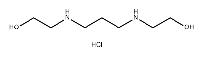 Ethanol, 2,2'-(1,3-propanediyldiimino)bis-, dihydrochloride (9CI) Structure