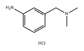 Benzenemethanamine, 3-amino-N,N-dimethyl-, hydrochloride (1:2) Structure