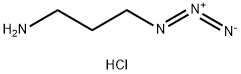 1-Propanamine, 3-azido-, hydrochloride (1:1) Structure