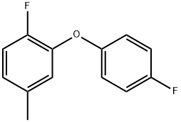 1-Fluoro-2-(4-fluorophenoxy)-4-methylbenzene Structure