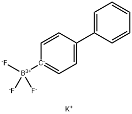 Potassium 4-biphenyltrifluoroborate Structure