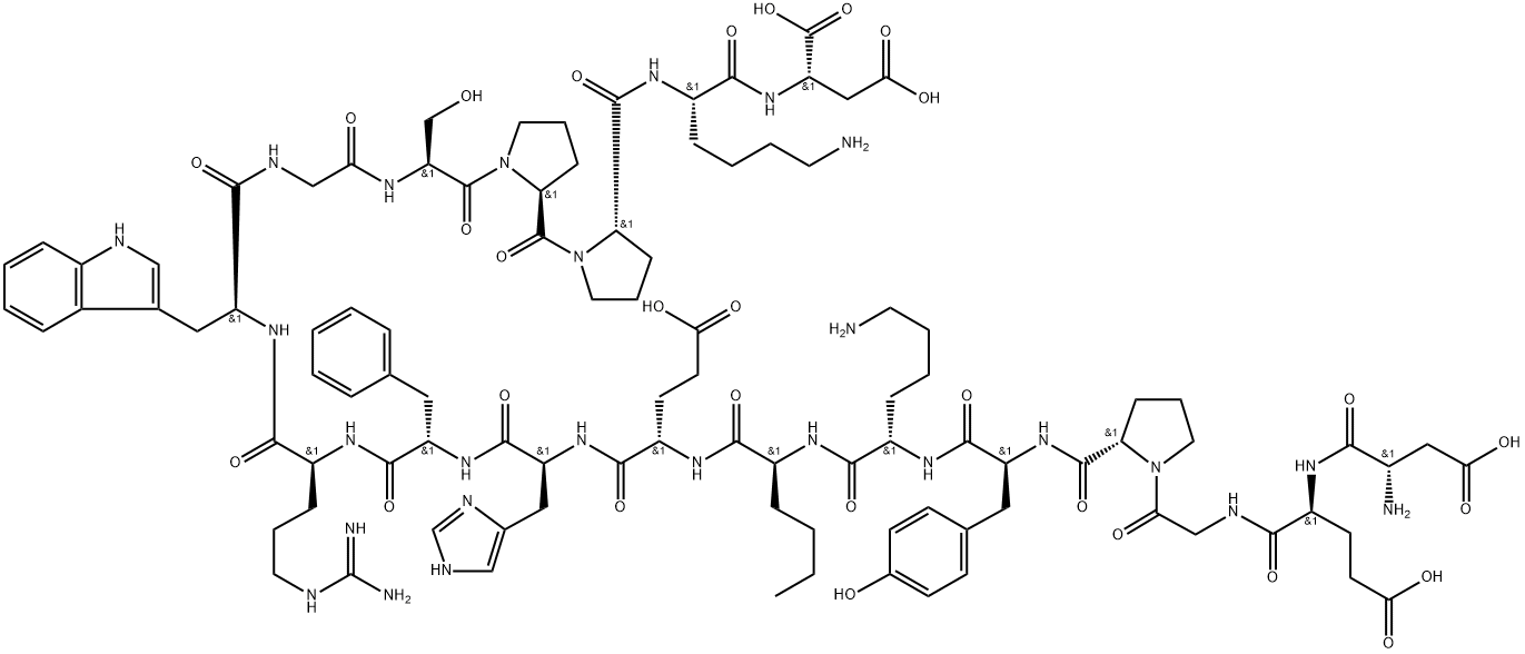 MSH, beta, Nle(7)- Structure