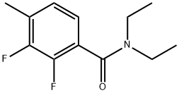 N,N-Diethyl-2,3-difluoro-4-methylbenzamide Structure