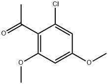 1-(2-Chloro-4,6-dimethoxyphenyl)ethanone Structure