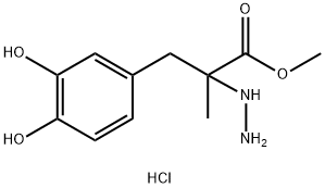 Carbidopa methyl ester, hydrochloride 구조식 이미지