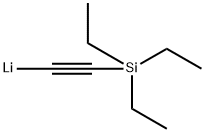 Lithium, [2-(triethylsilyl)ethynyl]- Structure