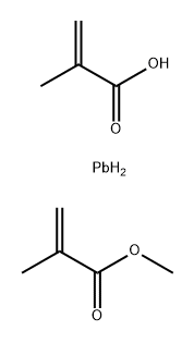 POLY(LEAD METHACRYLATE 2-ETHYLHEXANOATE/METHYL METHACRYLATE) Structure