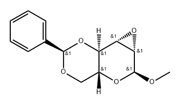 (1aS,2S,3aR,6R,7aR,7bS)-2-methoxy-6-phenylhexahydrooxireno[2',3':4,5]pyrano[3,2-d][1,3]dioxine Structure