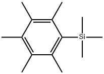 1,2,3,4,5-Pentamethyl-6-(trimethylsilyl)benzene Structure