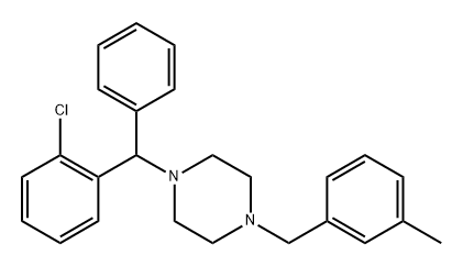 Meclizine ortho-Chloro Isomer (USP) Structure