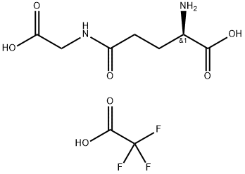 Glycine, N-D-γ-glutamyl-, mono(trifluoroacetate) (9CI) Structure