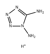 1H-Tetrazole-1,5-diamine,conjugatemonoacid(9CI) Structure