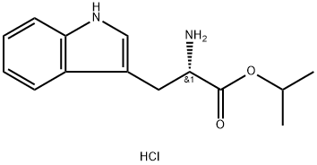 L-Tryptophan Isopropyl Ester Hydroc Structure