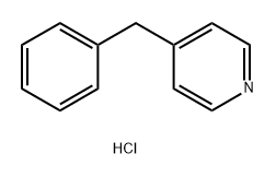 Pyridine, 4-(phenylmethyl)-, hydrochloride (1:1) Structure