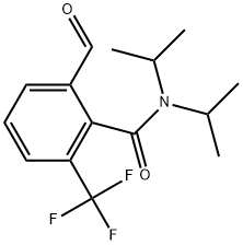 2-Formyl-N,N-bis(1-methylethyl)-6-(trifluoromethyl)benzamide Structure