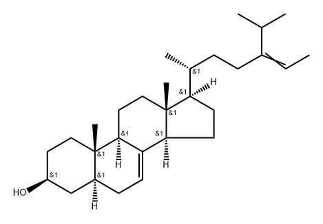 Δ7-Avenasterol Structure