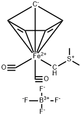 dicarbonylcyclopentadienyl(dimethylsulfoniummethylide)iron Structure