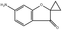 Spiro[benzofuran-2(3H),1'-cyclopropan]-3-one, 6-amino- 구조식 이미지