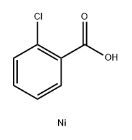 Bis(2-chlorobenzoic acid)nickel(II) salt Structure