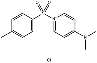 Pyridinium, 4-(dimethylamino)-1-[(4-methylphenyl)sulfonyl]-, chloride (1:1) Structure