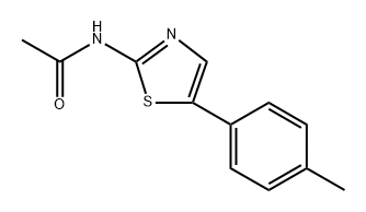N-(5-(p-tolyl)thiazol-2-yl)acetamide Structure