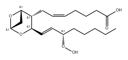 15-hydroperoxythromboxane A2 Structure