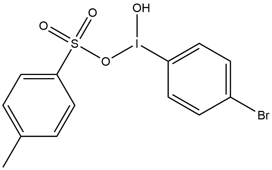 1-[Hydroxy(tosyloxy)iodo]-4-bromobenzene Structure