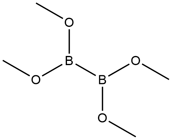 Diborane(4), tetramethoxy- (6CI,7CI,8CI,9CI) Structure