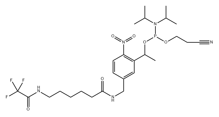 PC 5'-Amino modifier-CE-Phoshoramidite Structure