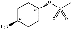 trans-4-Aminocyclohexyl methanesulfonate Structure