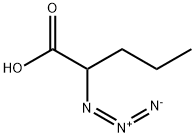 2-Azidopentanoic acid Structure