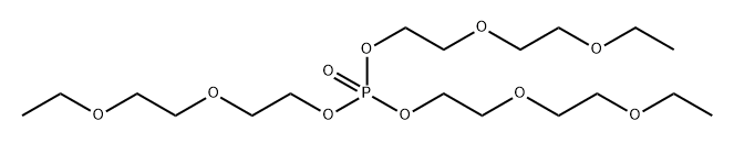 TRIS-ETHOXYDIGLYCOL PHOSPHATE Structure