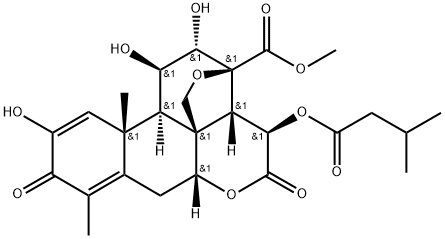 Dehydrobruceine A 구조식 이미지