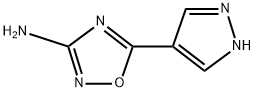 5-(1H-pyrazol-4-yl)-1,2,4-oxadiazol-3-amine Structure