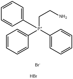 (2-Aminoethyl)triphenylphosphonium bromide hydrobromide Structure